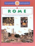 Couverture du livre « Rome » de N Barber aux éditions Gamma Editions