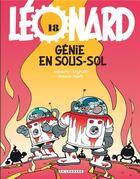 Couverture du livre « Léonard Tome 18 : génie en sous-sol » de Bob De Groot et Turk aux éditions Lombard