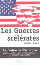 Couverture du livre « Les guerres scelerates » de Blum W aux éditions Parangon