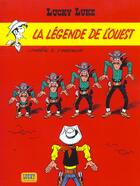 Couverture du livre « Lucky Luke Tome 41 : la légende de l'Ouest » de Patrick Nordmann et Morris aux éditions Lucky Comics