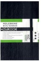 Couverture du livre « City notebook zurich poche couv. rigide noir » de Moleskine aux éditions Moleskine