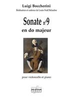 Couverture du livre « Sonate pour violoncelle et piano n 9 » de Boccherini Luigi aux éditions Delatour