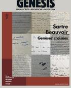 Couverture du livre « Sartre beauvoir, geneses croises - essai sur julie ou la nouvelle heloise » de Bourgaut aux éditions Pu De Paris-sorbonne
