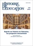 Couverture du livre « Histoire de l'education, n 154/2020. regards sur l'histoire de l'educ ation, une perspective interna » de Hui Hofstetter Rita aux éditions Ens Lyon