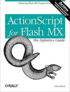 Couverture du livre « ActionScript for Flash MX ; the definitive guide (2 e édition) » de Colin Moock aux éditions O Reilly