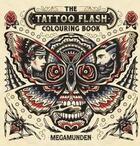 Couverture du livre « The tattoo flash colouring book » de Megamunden aux éditions Laurence King