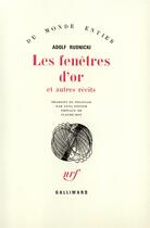 Couverture du livre « Les fenetres d'or et autres recits » de Rudnicki/Roy aux éditions Gallimard