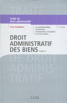 Couverture du livre « Droit administratif tome 2 » de Laubadere/Gaudemet aux éditions Lgdj