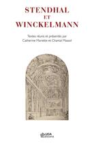 Couverture du livre « Stendhal et Winckelmann » de Chantal Massol et Catherine Mariette aux éditions Uga Éditions