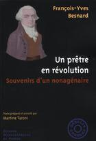 Couverture du livre « PRETRE EN REVOLUTION » de Taroni/Besnard aux éditions Pu De Rennes