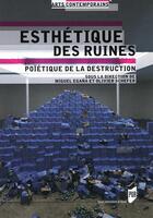 Couverture du livre « Esthétique des ruines ; poïétique de la destruction » de Miguel Egana et Olivier Schefer aux éditions Pu De Rennes
