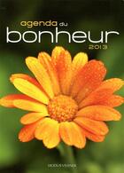 Couverture du livre « Agenda du bonheur (2013) » de  aux éditions Modus Vivendi