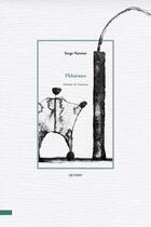 Couverture du livre « Phloèmes » de Serge Navetat aux éditions Quiero