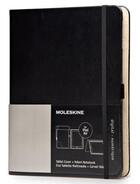 Couverture du livre « Housse tablette ipad air + bloc-notes reporter volant noir » de  aux éditions Moleskine