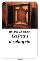 Couverture du livre « La peau de chagrin » de Honoré De Balzac aux éditions Ecole Des Loisirs