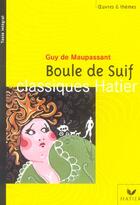 Couverture du livre « Boule de suif » de Guy de Maupassant et F Scellier aux éditions Hatier