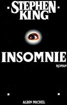 Couverture du livre « Insomnie » de Stephen King aux éditions Albin Michel