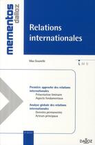 Couverture du livre « Relations internationales (8e édition) » de Max Gounelle aux éditions Dalloz