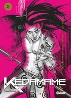 Couverture du livre « Kedamame ; l'homme venu du chaos Tome 3 » de Yukio Tamai aux éditions Glenat