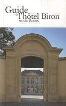 Couverture du livre « Guide de l'hotel biron » de  aux éditions Musee Rodin