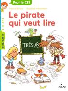 Couverture du livre « Le pirate qui veut lire » de Pascal Brissy et Baptiste Amsallem aux éditions Milan
