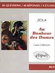 Couverture du livre « Zola, au bonheur des dames » de Germain aux éditions Ellipses Marketing