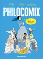 Couverture du livre « Edition speciale philocomix t1 10 philosophes, 10 approches du bonheur - (poster et livret exclusi » de Combeaud Anne-Lise / aux éditions Rue De Sevres