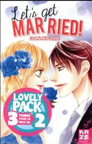 Couverture du livre « Let's get married ! : coffret Tomes 1 à 3 » de Izumi Miyazono aux éditions Crunchyroll