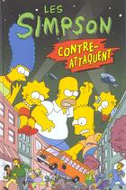 Couverture du livre « Les Simpson comics t.4 : les Simpson contre-attaquent » de Matt Groening aux éditions Panini