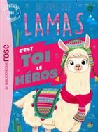 Couverture du livre « Au pays des lamas ; aventures sur mesure XXL » de Fabienne Blanchut et Vayounette aux éditions Hachette Jeunesse