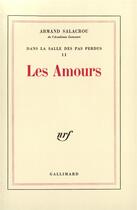 Couverture du livre « Dans la salle des pas perdus - vol02 » de Armand Salacrou aux éditions Gallimard
