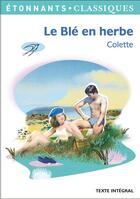 Couverture du livre « Le blé en herbe » de Colette aux éditions Flammarion