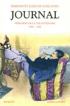 Couverture du livre « Journal t.2 ; Goncourt » de Goncourt aux éditions Bouquins