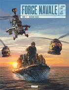 Couverture du livre « Force navale t.2 : mission Resco » de Luc Brahy et Thierry Lamy aux éditions Glenat
