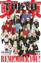 Couverture du livre « Tokyo Revengers - Character Book - Tome 04 » de Ken Wakui aux éditions Glenat