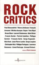 Couverture du livre « Rock critics » de  aux éditions Don Quichotte