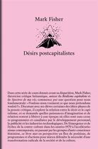 Couverture du livre « Désirs postcapitalistes » de Mark Fisher aux éditions Editions Presentes