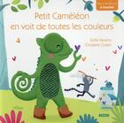 Couverture du livre « Petit cameleon en voit de toutes les couleurs » de Christelle Chatel et Sofie Kenens aux éditions Philippe Auzou