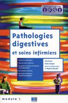 Couverture du livre « Pathologies digestives et soins infirmiers » de  aux éditions Lamarre