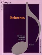 Couverture du livre « Chopin ; scherzos » de Frederic Chopin aux éditions Place Des Victoires/kmb