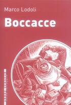 Couverture du livre « Boccacce » de Marco Lodoli aux éditions L'arbre Vengeur