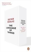 Couverture du livre « The language of things » de Deyan Sudjic aux éditions Penguin Uk