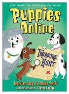 Couverture du livre « Puppies Online: Treasure Hunt » de Swift Amanda aux éditions Epagine