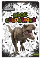 Couverture du livre « Jurassic world - bloc de coloriages » de  aux éditions Hachette Jeunesse