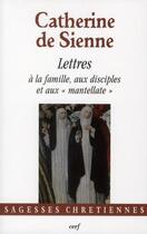 Couverture du livre « Les lettres, 5 » de Catherine De Sienne aux éditions Cerf