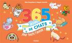 Couverture du livre « 365 dessins de chats pour toute l'année » de Mayumi Jezewski et Denis Cauquetoux aux éditions Fleurus