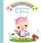 Couverture du livre « Petite licorne découvre la ferme » de Elen Lescoat et Nathalie Belineau aux éditions Fleurus