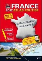 Couverture du livre « France - mini atlas plastifie 2012 - 1/100 0000 » de  aux éditions Blay Foldex