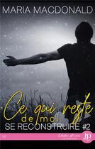 Couverture du livre « Se reconstruire t.2 ; ce qui reste de moi » de Maria Macdonald aux éditions Juno Publishing