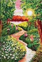 Couverture du livre « Anne Shirley Tome 7 : la valle arc-en-ciel » de Lucy Maud Montgomery aux éditions Monsieur Toussaint Louverture